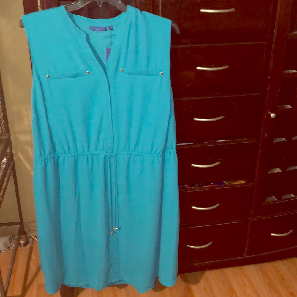 MAKE A OFFER Blue Dress